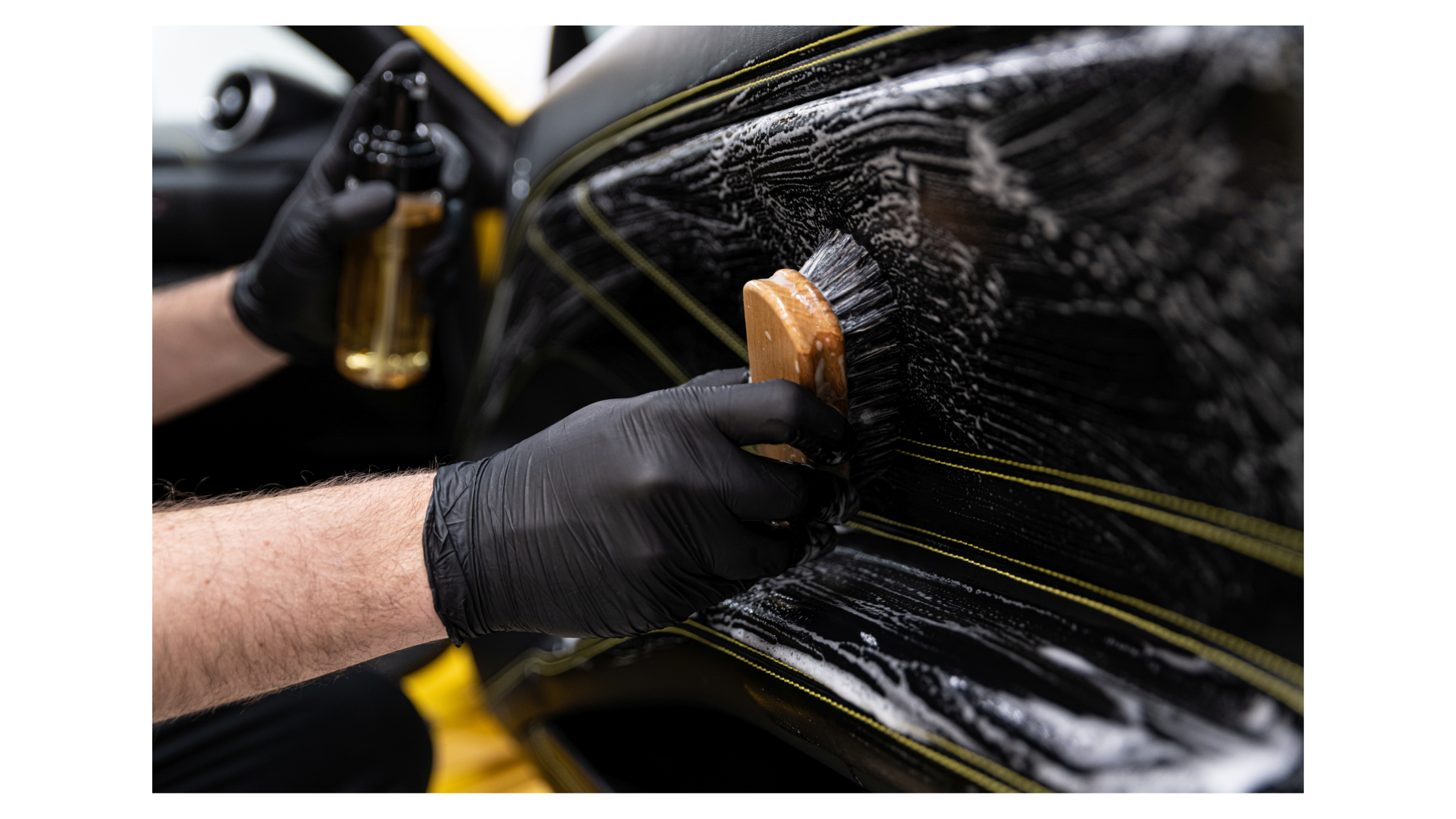 Leder reiniger und Polster reiniger