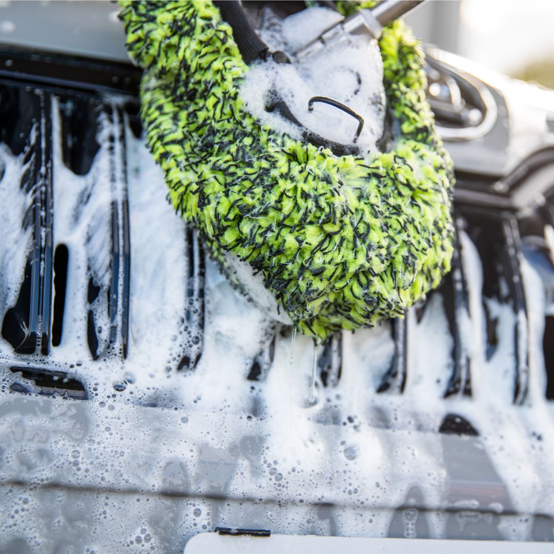 Ensemble de lavage de voiture avec seau de lavage | Édition noire