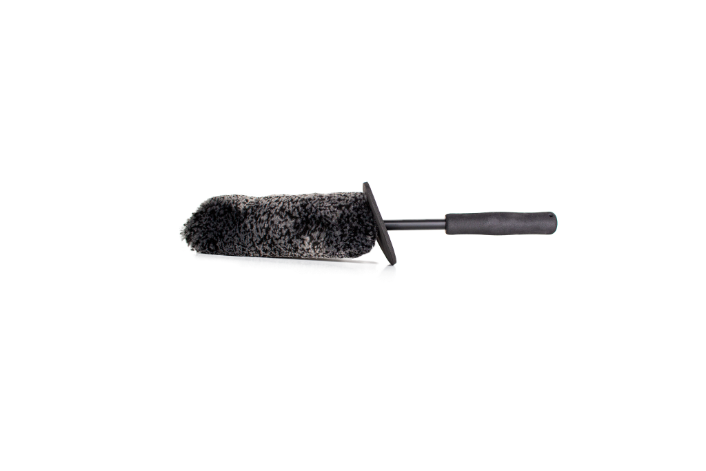 Felgenbürste aus Wolle