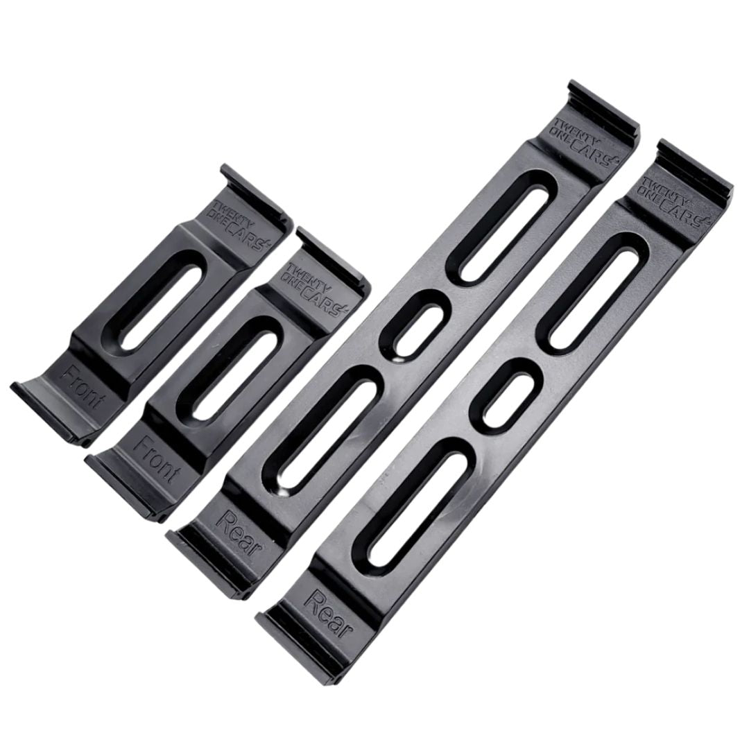 Support de plaque d'immatriculation interchangeable à clic | Format portrait