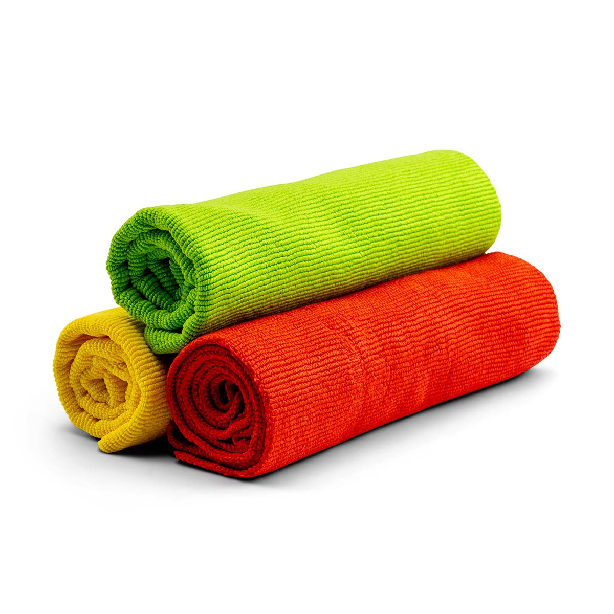 Poliertuch Mikrofaser Auto Pflegetuch 40x40 cm | 3er Set