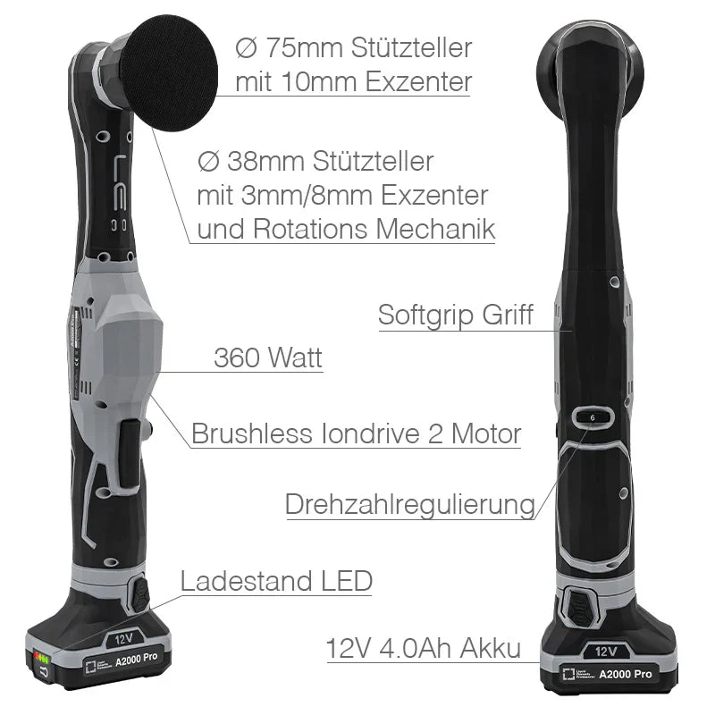 Profi Akku Poliermaschine A2000