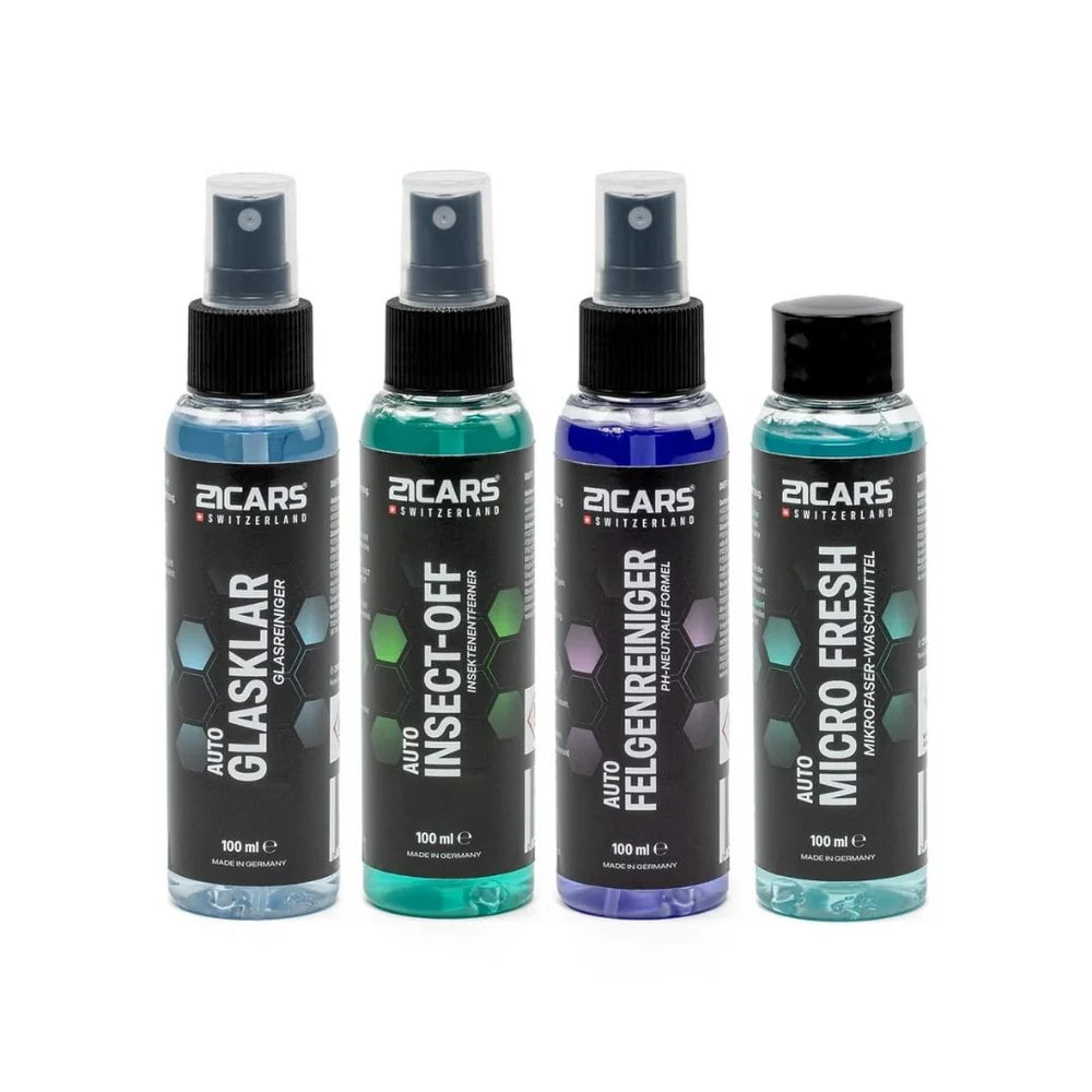 Reinigung und Pflege Starter-Set | 4x 100ml