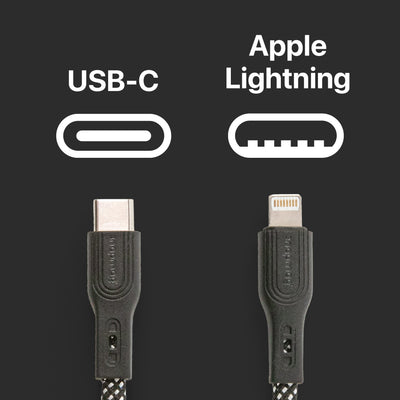 Cabo USB-C magnético de alta velocidade - Lightning 1,0 m | Até iPhone 14 - snapmag