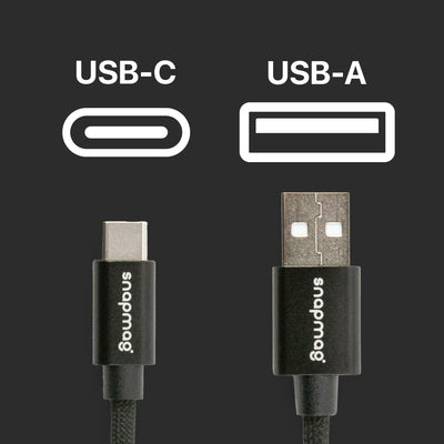 USB-A vers C | 1,5 m | ÉDITION NOIRE