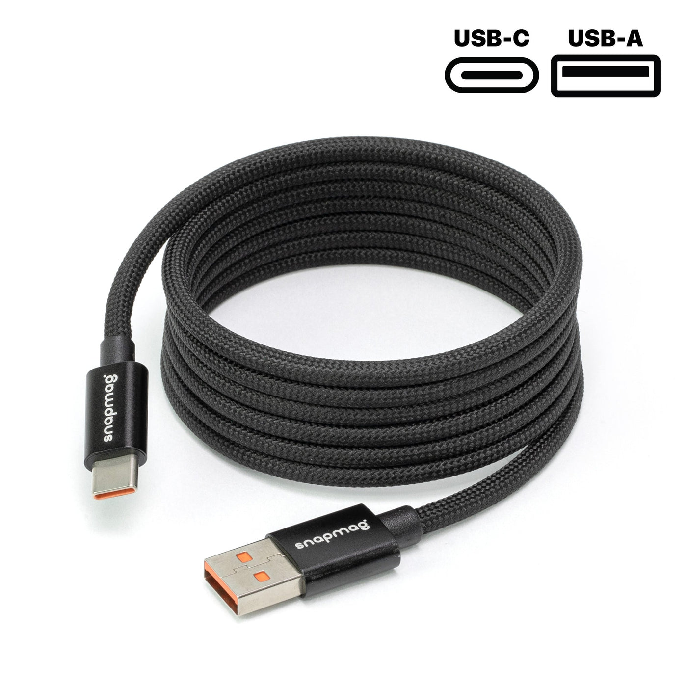USB-A vers C | 1,5 m | ÉDITION NOIRE